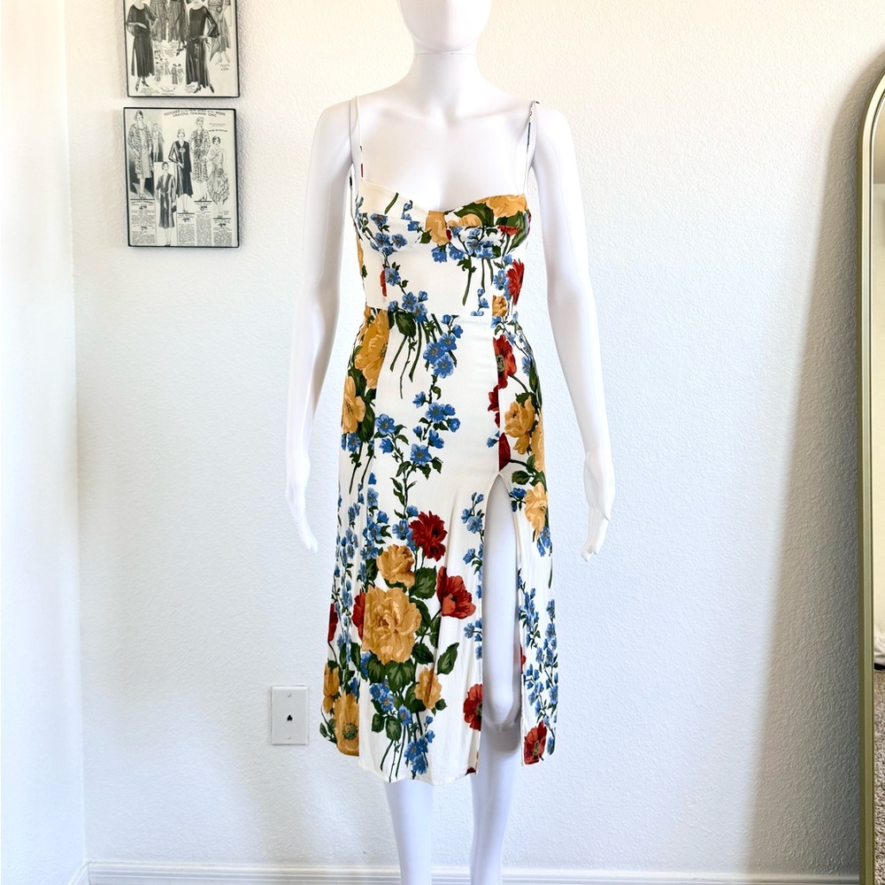 Reformation Juliette Formosa Floral Midi Dress 🌻🌼